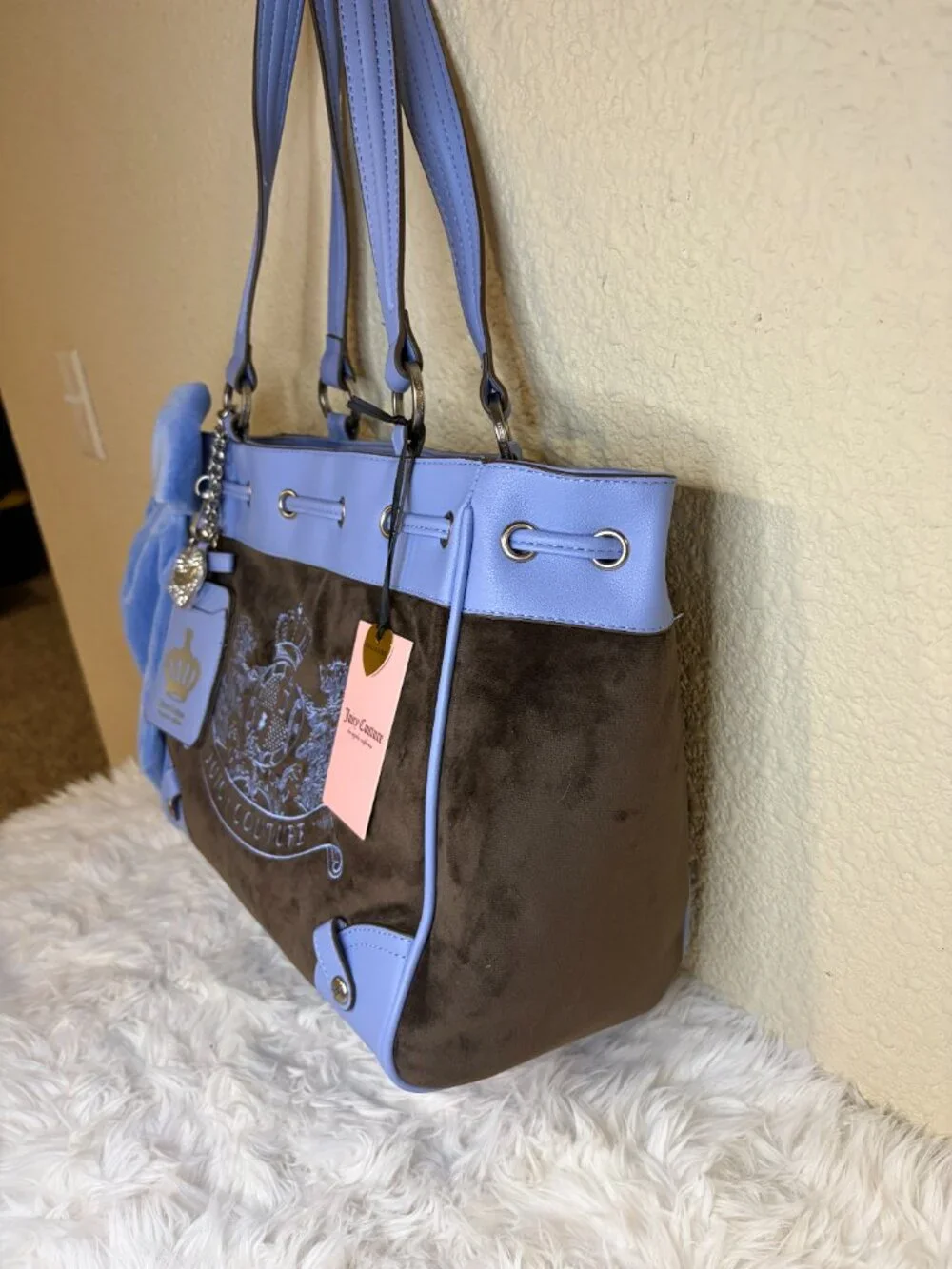 Juicy Couture Classic Scottie Dogs Daydreamer Chocolate Bel Air Blue NWT